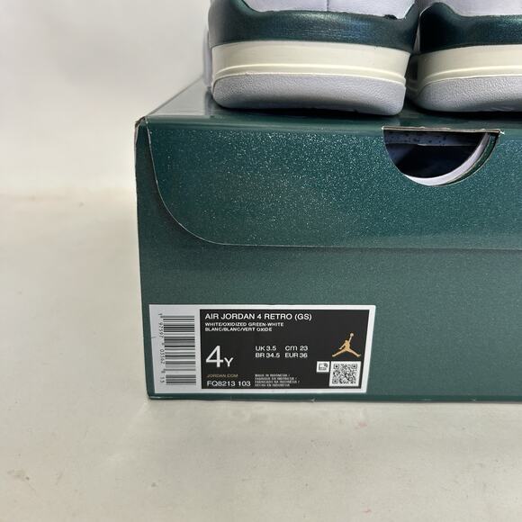 Nike Air Jordan 4 Retro GS “Oxidized Green” - Picture 5 of 6